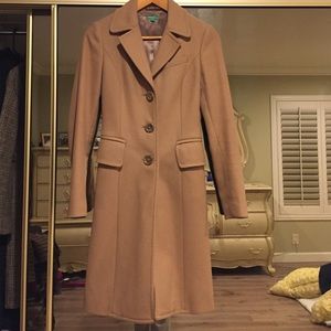 camel coat benetton