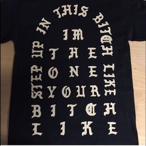 Kanye West Pop-Up Shop Paris "The Life Of Pablo" T