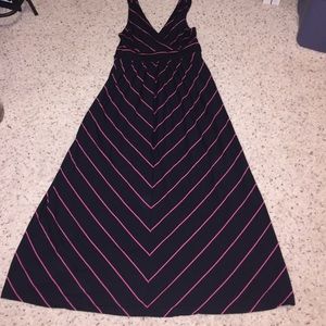 Black and pink torrid maxi