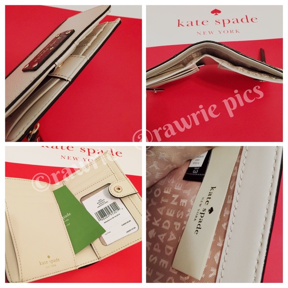 New Kate Spade colorblock Bifold wallet - Picture 3 of 3