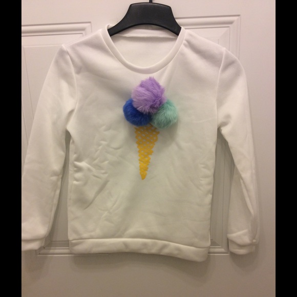 Long Sleeve Plush 3D Crewneck Sweatshirt - Picture 4 of 4