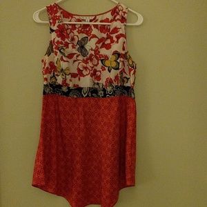 Cabi 100% SILK tunic top/bundle black legging