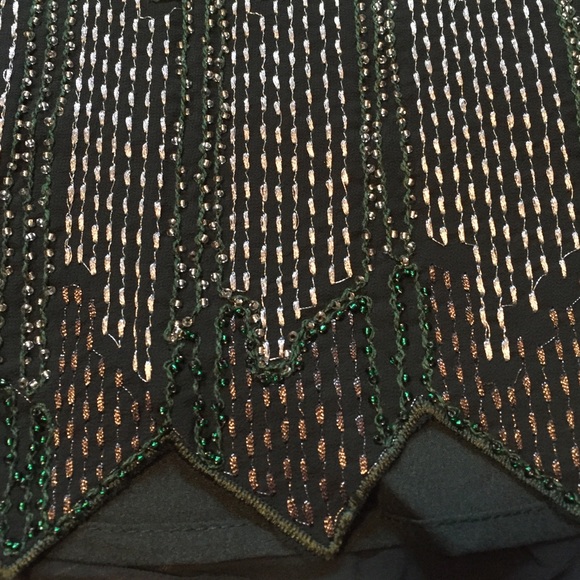 Final❗️ONE Left❗️Dark Green Sequin Tank - Picture 7 of 8