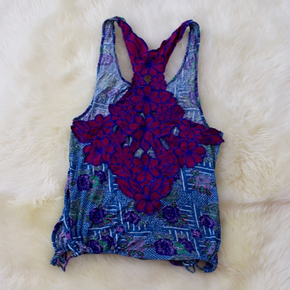 SOLD! Free people cut out back tank top