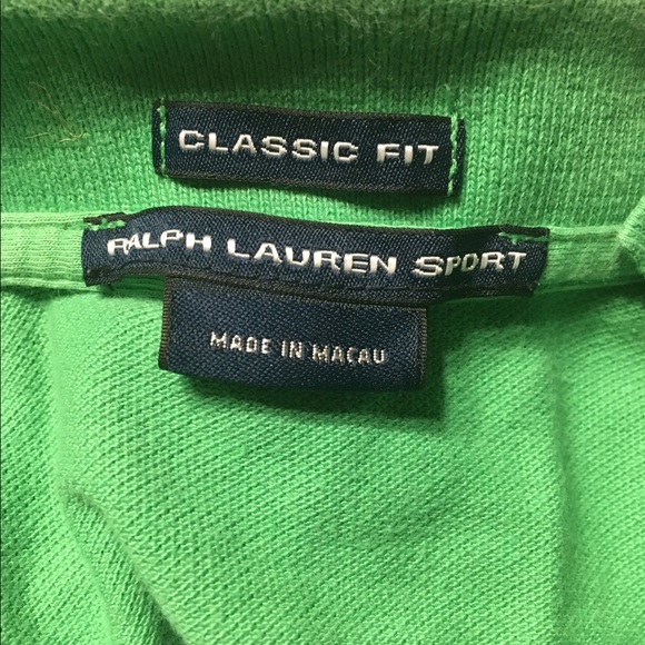 Green Ralph Lauren Sport green polo classic fit - Picture 4 of 4