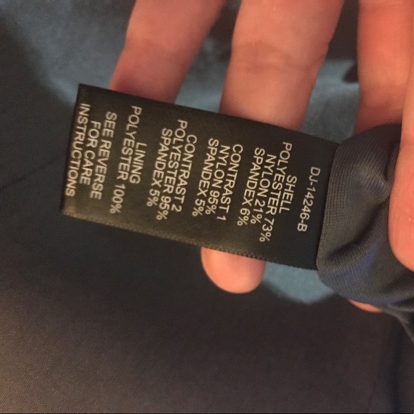 Gray and black dress with sheer sides. - Picture 4 of 4