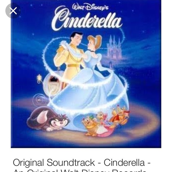 NWT, ORIGINAL SOUNDTRACK OF CINDERELLA, Rare .