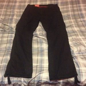 Black Cargo Pants
