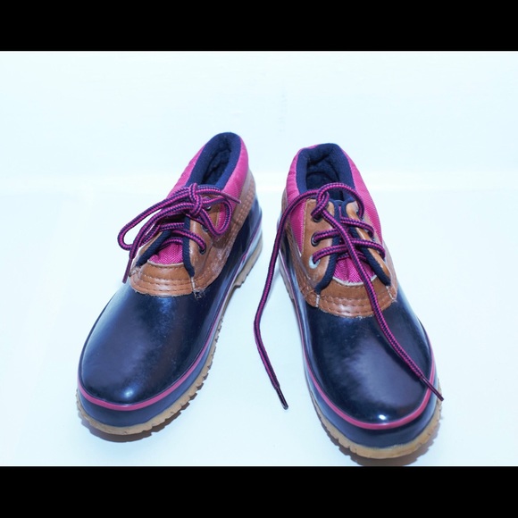 Bass Hot Pink and Navy Snow Booties - price drop