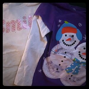 Girls shirts size 7/8 medium