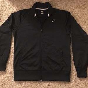 Women's Black XL Nike Full Zip Track Jacket