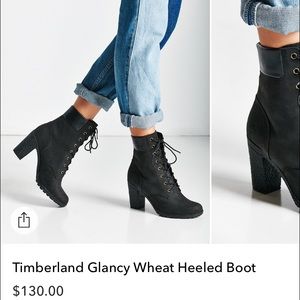 Timberland heel bootie black 6