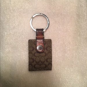 Coach Photo Keychain