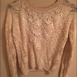 Knit sweater