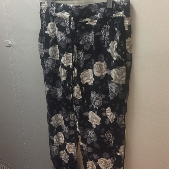 Floral Trouser Pants
