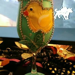 Customize wine glasses