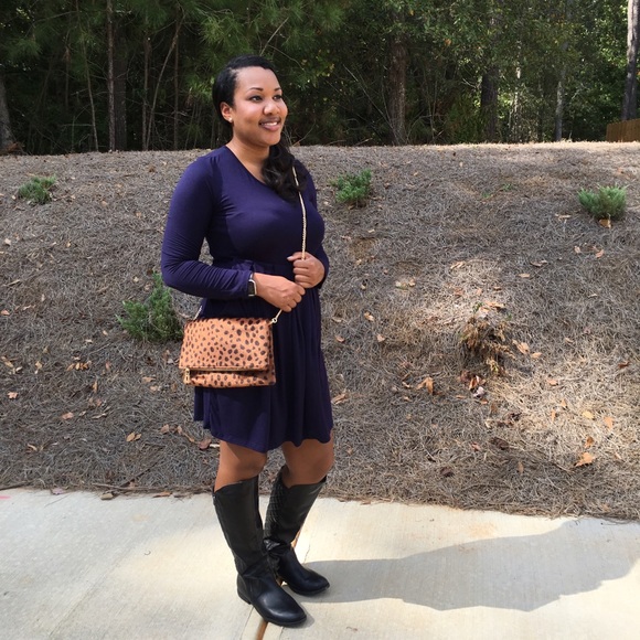 Fold - over Leopard Clutch - Picture 6 of 7