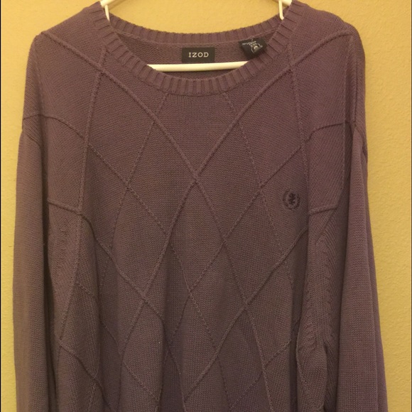 Izod lavender sweater - Picture 1 of 2