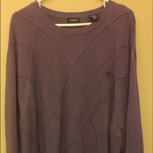 Izod lavender sweater