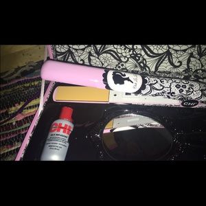 Ooh La La Set in Pink Box w/CHI Iron, Mirror, CHI