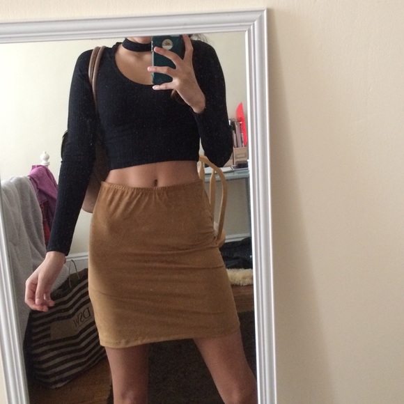 American Eagle Outfitters Dresses & Skirts - Dont Ask Why (American Eagle) suede pencil skirt