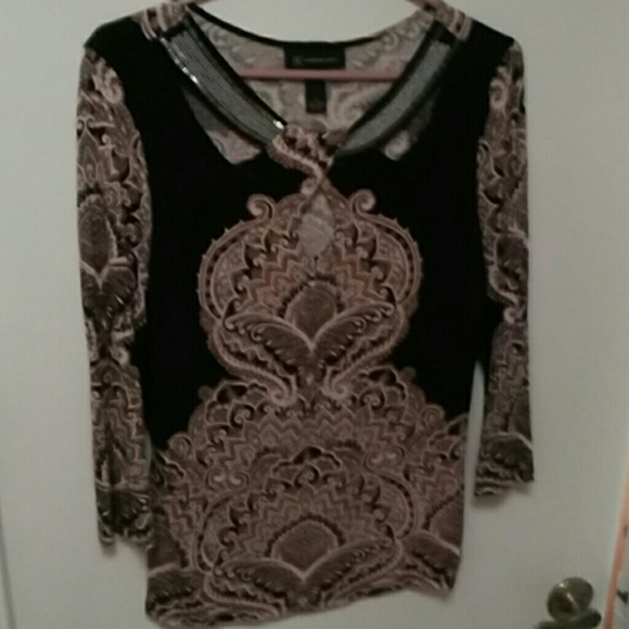 Peak A Boo Top with Bling