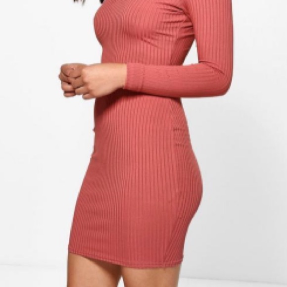 Choker Dress ROSE COLOR - Picture 2 of 4