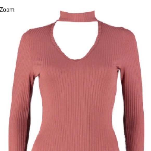 Choker Dress ROSE COLOR - Picture 3 of 4