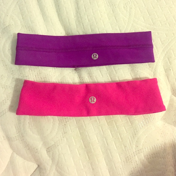 2 lulu lemon athletica headbands