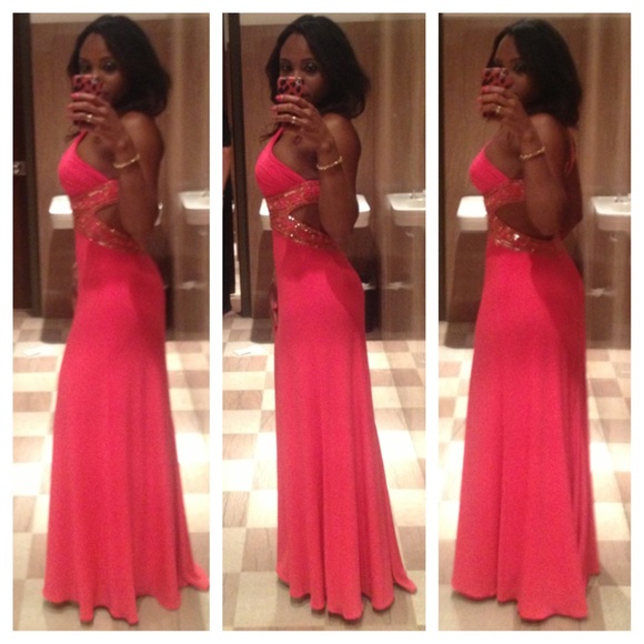 Bright Pink Gown