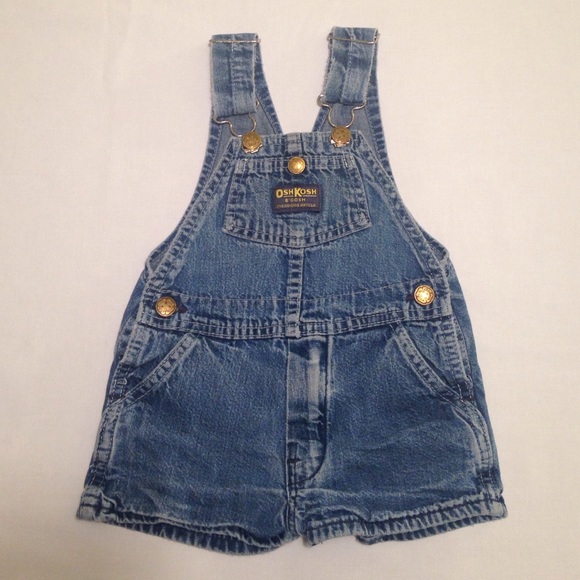 12M "Osh Kosh B'Gosh" Jean Overall Shorts
