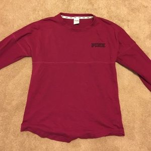 VS pink crew beck spirit jersey