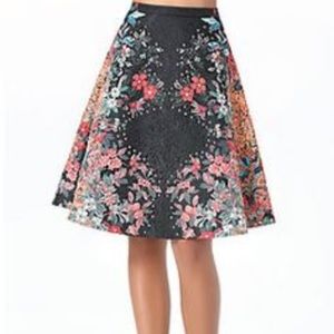 Beautiful Bebe embroidered skirt. NWOT