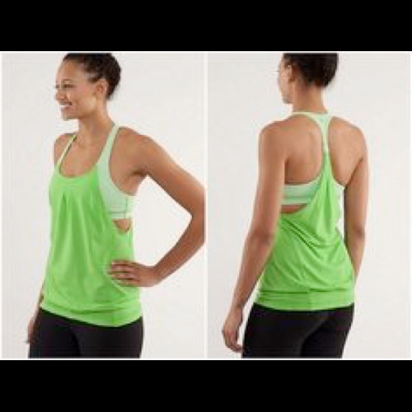 Lululemon Practice Freely Tank Top Size 6