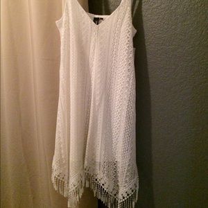 Brand new- Cocktail dress, white! XL