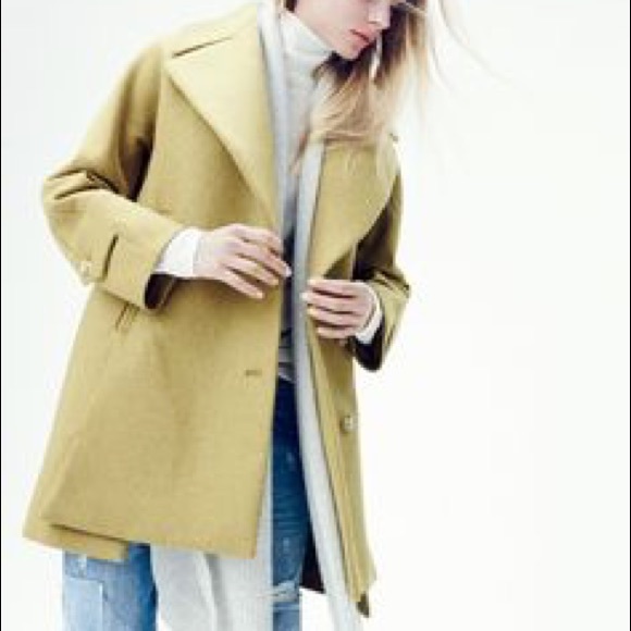 Wool melton swing coat (J.crew brand)