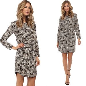 Vince Camuto Women's 3/4 Sleeve Drawstring Dress