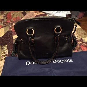 Large Dooney and Bourke Domed Florentine Satchel