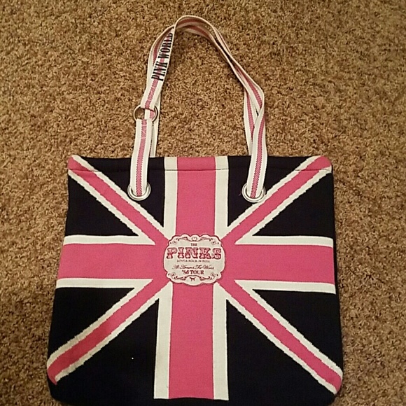Rare, The Pinks Love Rock n Roll '86 Tour bag