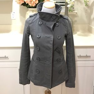 H&M denim peacoat