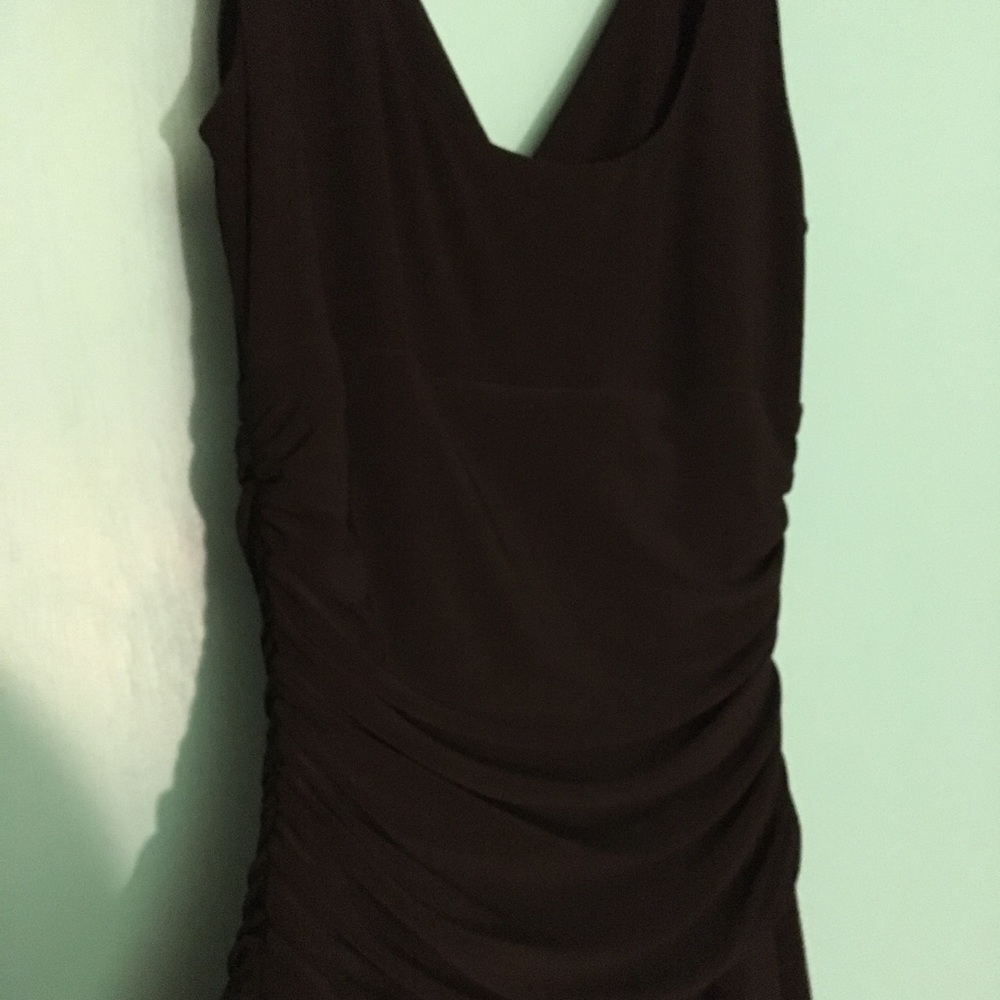 Long Black Flare Dress - Picture 5 of 5