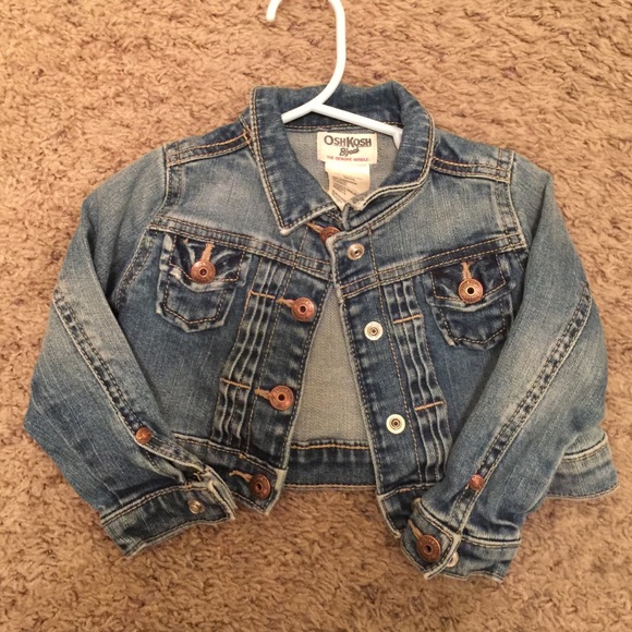 Osh kosh baby jean jacket 18months