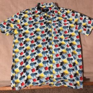 Forever 21 Button Down Short Sleeve