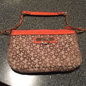 DKNY brand new clutch or bag with strap
