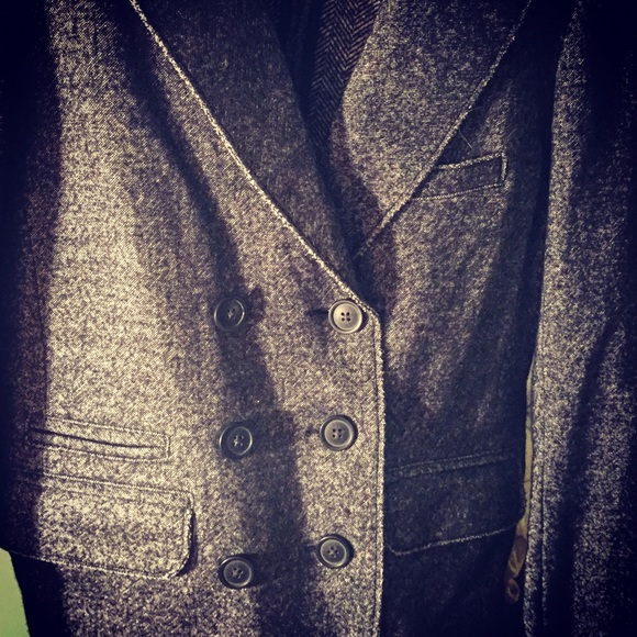 J Crew charcoal blazer- size 6 - Picture 4 of 4