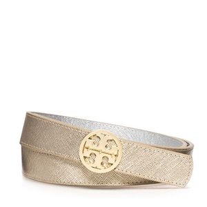 ❌SOLD❌ Tory Burch Gold/Silver Reversible Belt
