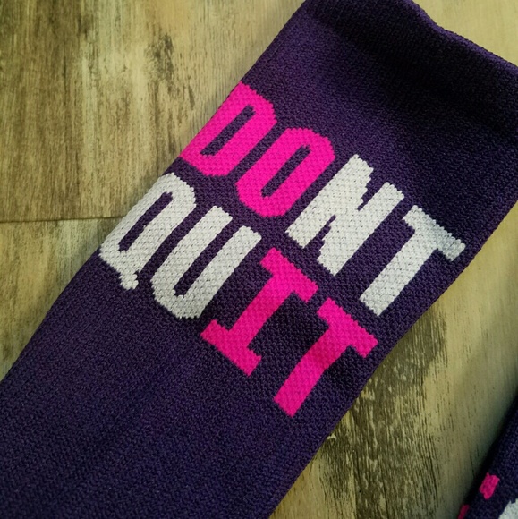 Life AsRX CrossFit Knee Socks Don't Quit - Picture 2 of 4