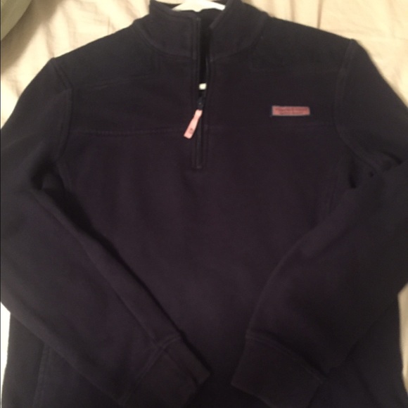 Women's Navy Vineyard Vines Shep Shirt, size XS.