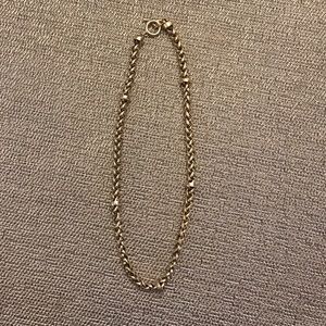 Gold necklace