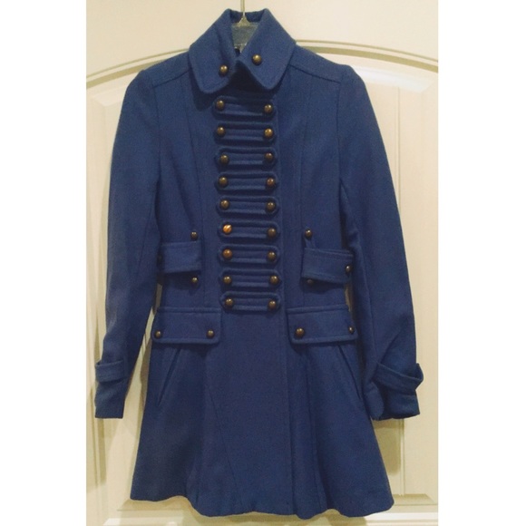 Royal Blue Winter Coat